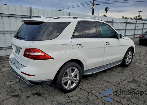 2014 Mercedes-Benz Ml 350 z USA, uszkodzony, nr VIN 4JGDA5JB2EA411053